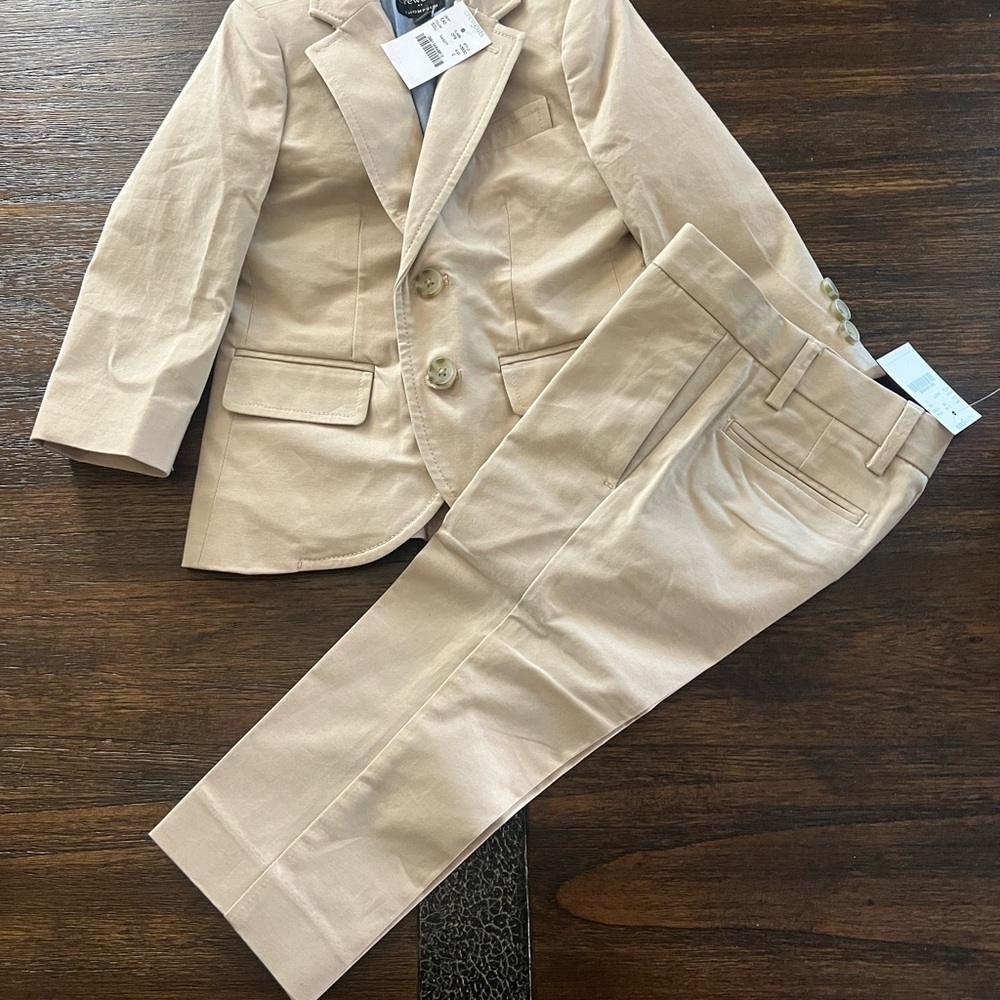 COPY - Jcrew Boys' Thompson suit in flex chino - Picture 4 of 7